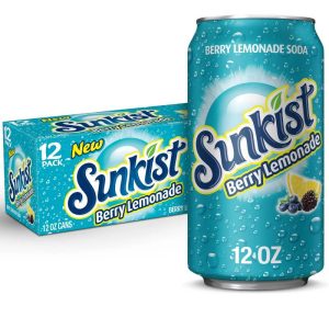 Sunkist Berry Lemonade Soda